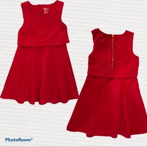 Girls red dress